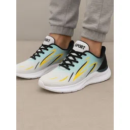 DRACKFOOT Men Blue & White Lightweight Lace Up Sports Shoes-image-40