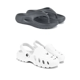 DRACKFOOT Men Pack Of 2 Flip Flops-image-3