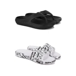 DRACKFOOT Men Pack Of 2 Flip Flops-picture-14