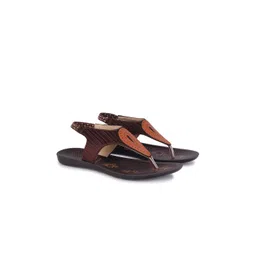 DRACKFOOT Women Textured T-Strap Flats-picture-11