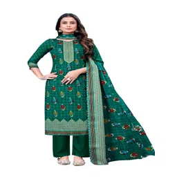 DRAVINAM Trends Floral Printed Pashmina Unstitched Dress Material-picture-17