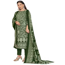 DRAVINAM Trends Floral Printed Pashmina Unstitched Dress Material-picture-12