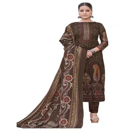 DRAVINAM Trends Paisley Printed Pashmina Unstitched Dress Material-picture-15