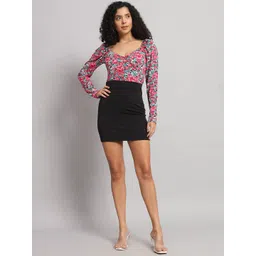 Dream Beauty Fashion Printed Crop Top With Skirt Co-Ords-picture-26