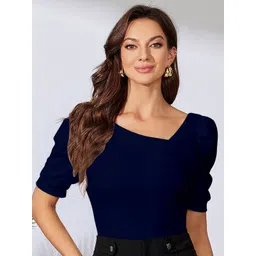 Dream Beauty Fashion Puff Sleeve Regular Top-picture-21