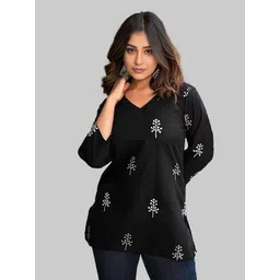 Dream Beauty Fashion Women Floral Print Longline Top-picture-28