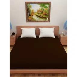 DREAM CARE Coffee Brown Waterproof Single Bed Mattress Protector-picture-33