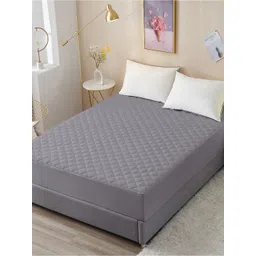 DREAM CARE Grey Mattress Protector-image-11