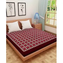 dream care Waterproof Terry Cotton Fitted Mattress Protector-picture-24