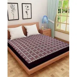 dream care Waterproof Terry Cotton Fitted Mattress Protector-picture-23