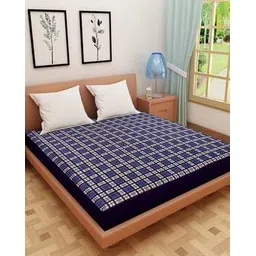 dream care Waterproof Terry Cotton Fitted Mattress Protector-picture-51