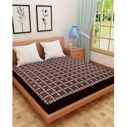 dream care Waterproof Terry Cotton Fitted Mattress Protector-picture-40