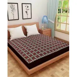 dream care Waterproof Terry Cotton Fitted Mattress Protector-picture-48