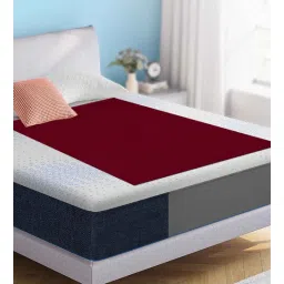 Red Colour Crib Sheet Medium Waterproof Reusable Instadry Extra Absorbent Baby Dry Sheet 100X70 Cms ( Maroon) by Dream Care-picture-16