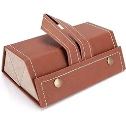 dream corporate world 3 Slots PU Leather Sunglasses Travel Organizer Case: A Stylish and Versatile Holder for Multiple Pairs of Eyewear, Perfect for Men and Women. Ideal for Storage and Travel Brown-picture-34