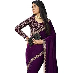 dream crushers Women's Heavy Velvet Embroidered Saree | Traditional Ethnic Wear | Designer Wedding Paithani Saree | Chandrakor Paithani | Bridal & Festive Saree | Ethnic-picture-15