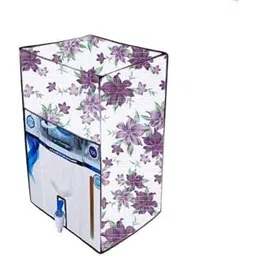DREAM eHOME Multicolor Water Purifier RO Cover for Aquaguard, Kent Grand, Kent Pearl Ro Body Cover For Kent Grand Plus (White and Purple) Design-13-picture-11