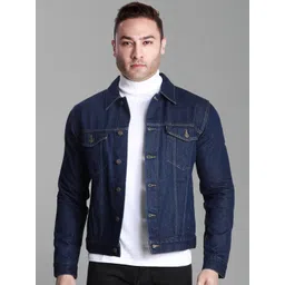 Dream of Glory Inc Men Cotton Washed Lightweight Outdoor Denim Jacket-picture-26