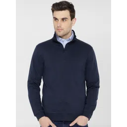 Dream of Glory Inc Men Navy Blue Cotton Sweatshirt-picture-32