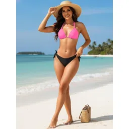 Dream of style Halter Neck Swim Bikini Set-picture-29
