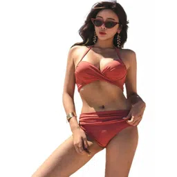 Dream of style Halter Neck Swim Bikini Set-picture-21