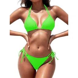 Dream of style Halter Neck Swim Bikini Set Swimwear-picture-35