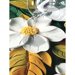 DREAM WEAVERZ 2 Pieces Green HD Printed 400 GSM High Water Absorbent Bath Rugs image 5