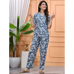 Dreambe Women Printed Night suit-picture-36
