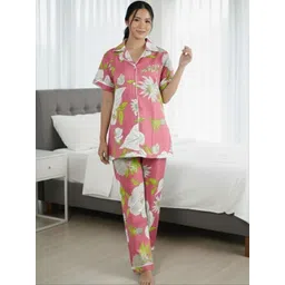 Dreambe Women Printed Night suit-picture-27