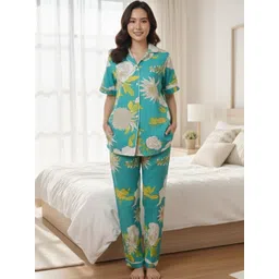 Dreambe Women Printed Night suit-picture-18