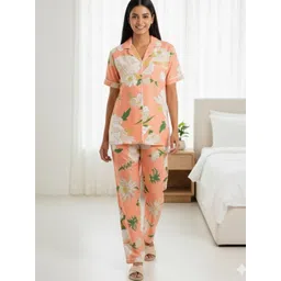 Dreambe Women Printed Night suit-picture-25