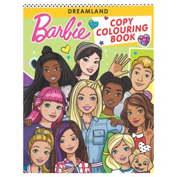 dreamland publications Barbie Copy Colouring Book - English-picture-18