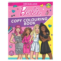 dreamland publications Barbie Copy Colouring Book - English-picture-19