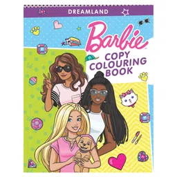 dreamland publications Barbie Copy Colouring Book - English-picture-14
