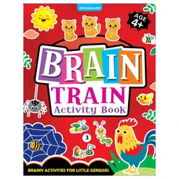 dreamland publications Brain Train Activity Book with Colouring Pages Mazes Puzzles & Word Searches Activities - English-picture-19