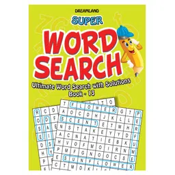 dreamland publications Dreamland Super Word Search Book 13 for Children - 192 Pages Ultimate Word Search Book with Solutions-picture-21