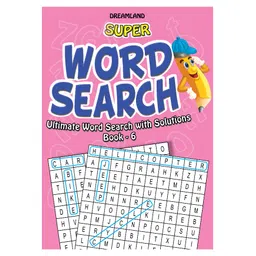 dreamland publications Dreamland Super Word Search Book 6 for Children  - 192 Pages Ultimate Word Search Book with Solutions-picture-20
