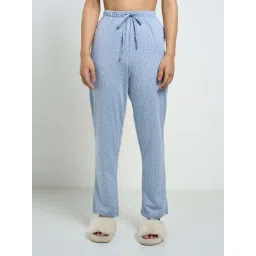 Dreamz by Pantaloons Ashley Blue Printed Pyjamas-picture-29