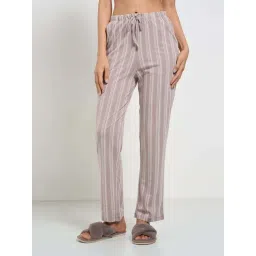 Dreamz By Pantaloons Beige Comfort Fit Striped Pyjamas-picture-37