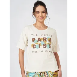 Dreamz By Pantaloons Beige Cotton Comfort Fit Sleepwear robes-picture-20