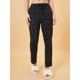 Dreamz by Pantaloons Black Cotton Printed Pyjamas-picture-46