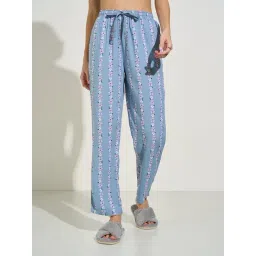 Dreamz By Pantaloons Blue Comfort Fit Printed Payjamas-picture-39