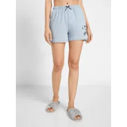 Dreamz By Pantaloons Blue Cotton Comfort Fit Shorts-picture-27