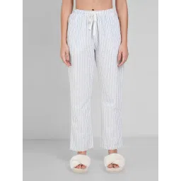 Dreamz By Pantaloons Blue Cotton Comfort Fit Striped Pyjamas-picture-20