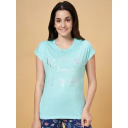 Dreamz by Pantaloons Blue Cotton Printed T-Shirt-picture-20