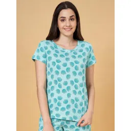 Dreamz by Pantaloons Blue Cotton Printed T-Shirt-picture-25