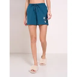 Dreamz By Pantaloons Blue Cotton Relaxed Fit Shorts-picture-45
