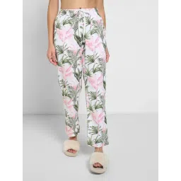 Dreamz by Pantaloons Bright White Printed Pyjamas-picture-27