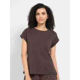 Dreamz By Pantaloons Brown Cotton Comfort Fit T-Shirt-image-26