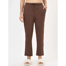 Dreamz by Pantaloons Brown Cotton Printed Pyjama-picture-29